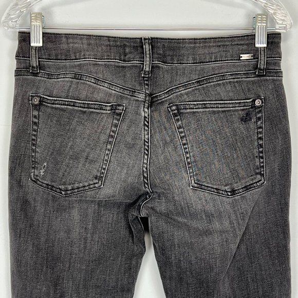 DL1961 x Jessica Alba Womens No. 3 Instasculpt Skinny Jeans Weathered size 28 - Picture 9 of 16